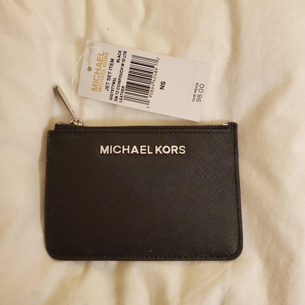 NWT Michael Kors Jet Set Coin Pouch